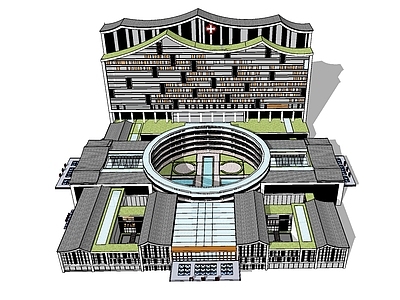 新中式医疗建筑