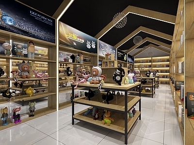 现代玩具礼品店