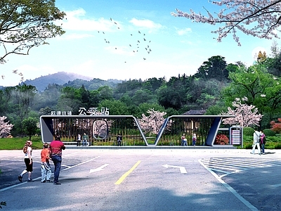 现代LOVE公交站台