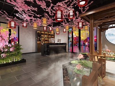 新中式火锅店