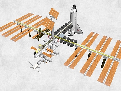 现代航天飞船 卫星 空间站