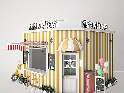 现代摊位 商场主题 售卖售货车 移动摊位 快餐车 咖啡店 小卖部 售货亭