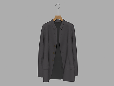 现代服装 男士休闲西服