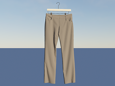 现代服装 商务休闲裤