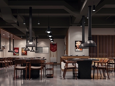 现代烧烤店