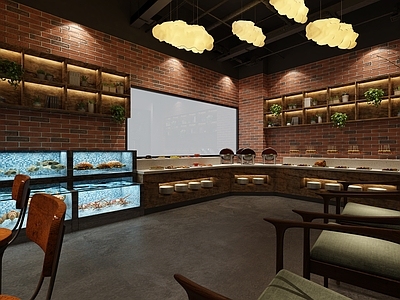 现代火锅店