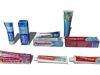 现代洗浴用品 牙膏