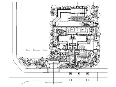 新中式成都蓝光雍景王府 景观施工图