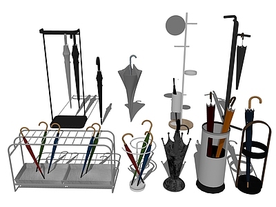 现代雨伞架 雨伞收纳