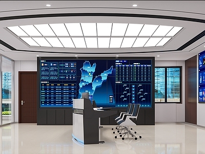 现代指挥控制室