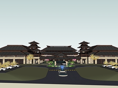中式其他文化场馆