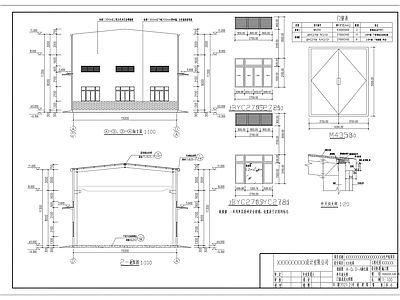 15x42m单层钢结构厂房施工图 工业建筑
