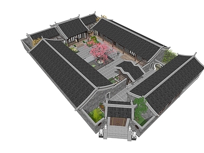 中式四合院
