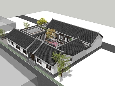 中式四合院