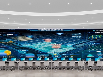 现代指挥控制室