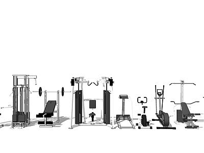 现代运动器材组合