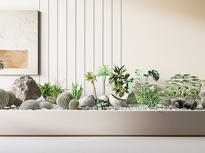 现代植物堆