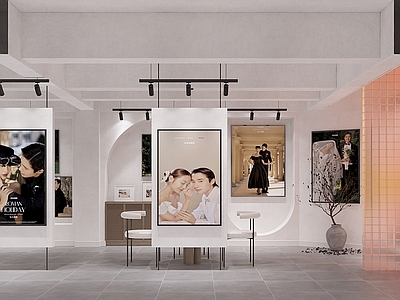 现代婚纱摄影店