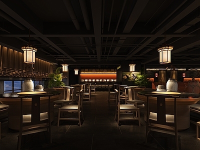 新中式火锅店