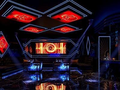 现代KTV 包厢
