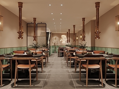 现代烧烤店