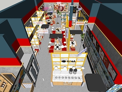 现代火锅店 港式火锅店