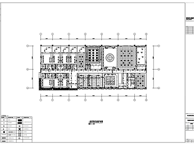 武汉某会所装饰竣工图 施工图