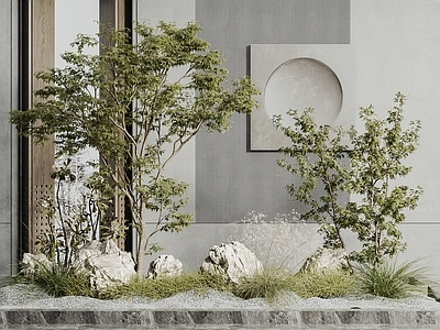 现代植物堆