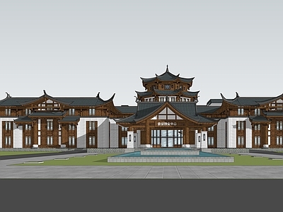 中式其他文化场馆