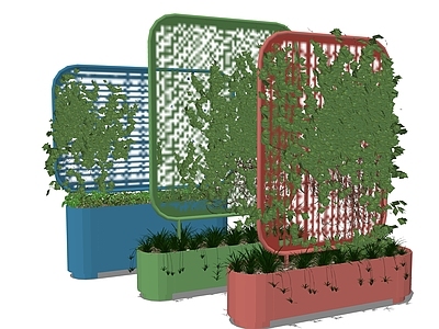 北欧藤蔓绿植墙 爬虎 花槽 墙