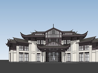 新中式其他文化场馆