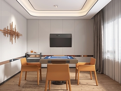 现代棋牌室