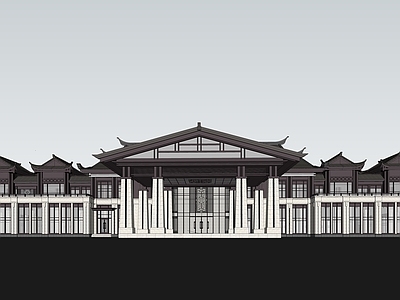 新中式其他文化场馆