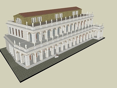 欧式寺庙建筑