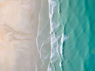 景观海浪海滩