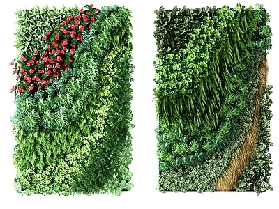 现代绿植墙