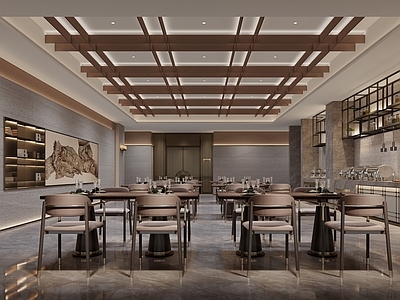 新中式自助餐厅