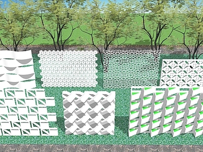 现代建筑材料 穿孔板建筑表皮