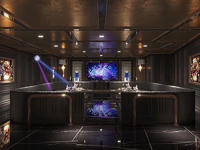 简欧KTV 包厢