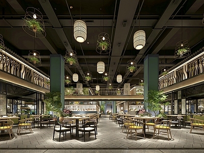 新中式火锅店