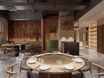 现代自助餐厅茶餐厅