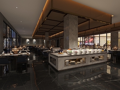 现代火锅店