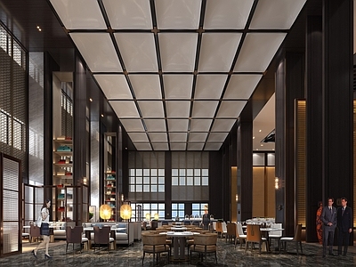 新中式自助餐厅