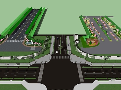 现代道路