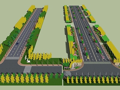 现代道路