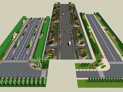 现代道路