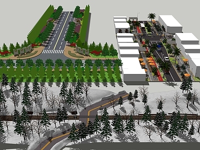 现代道路