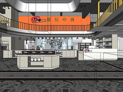 现代潮汕牛肉火锅店