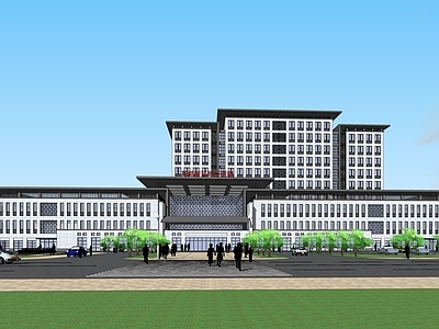 新中式医疗建筑