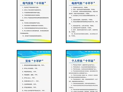 现代企业规章制度牌